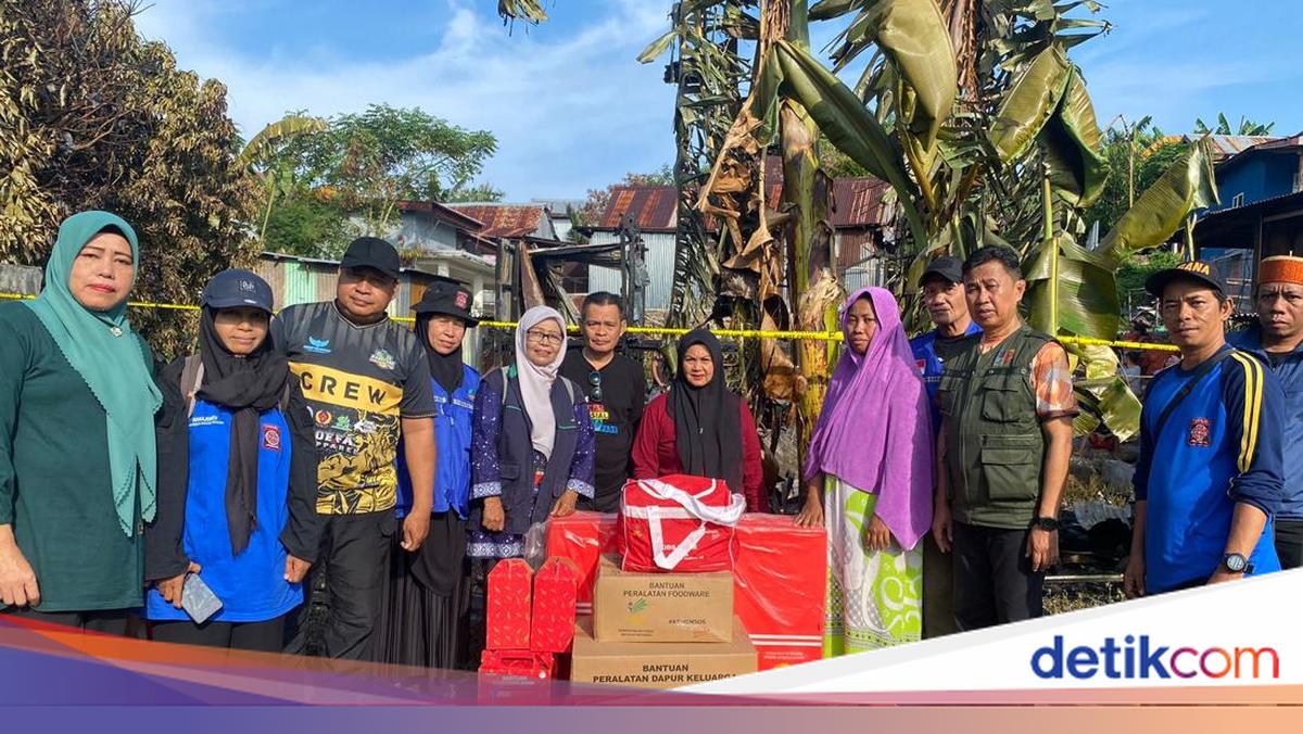 Gubernur Sulsel Salurkan Bantuan untuk Korban Kebakaran Rumah di Parepare