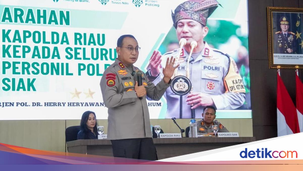Kapolda Riau Perintahkan Jajaran Siaga Satu Hadapi Godzila El Nino