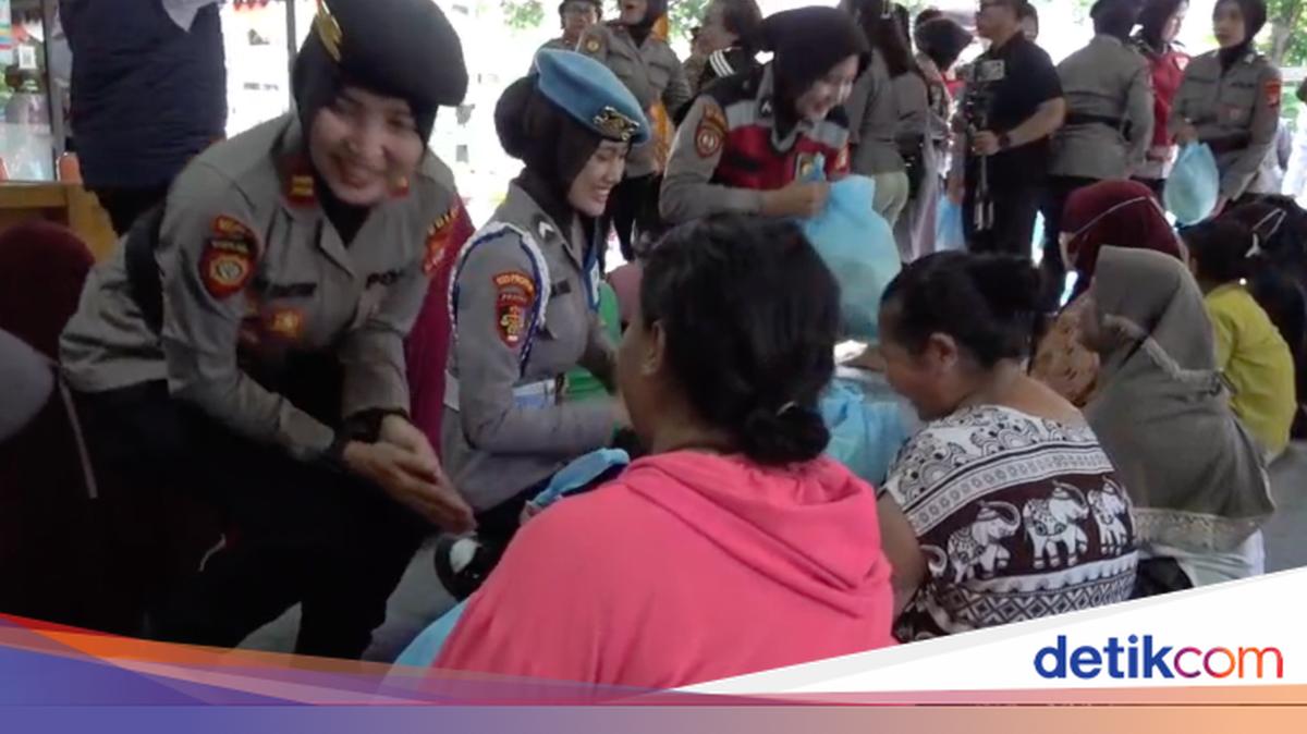 Semangat Kartini, Polwan Polda Metro Salurkan Baksos dan Edukasi Perempuan