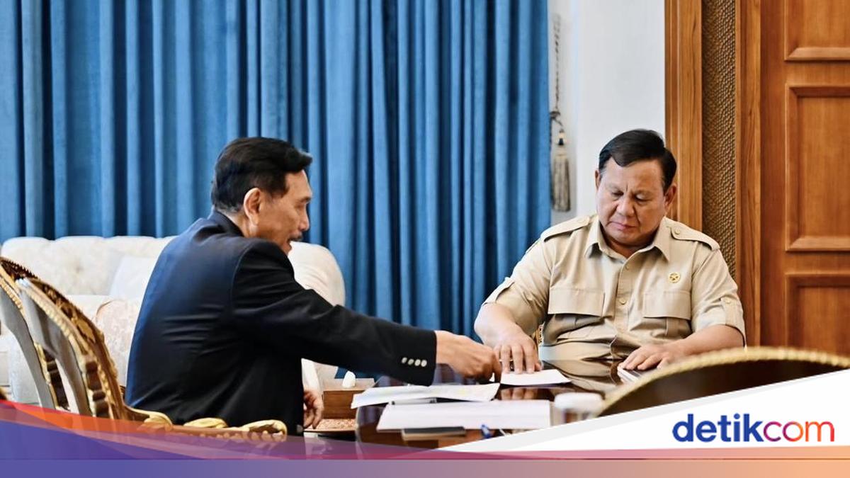 Prabowo-Luhut Bertemu 4 Mata di Istana, Bahas Antisipasi Dampak Konflik Global