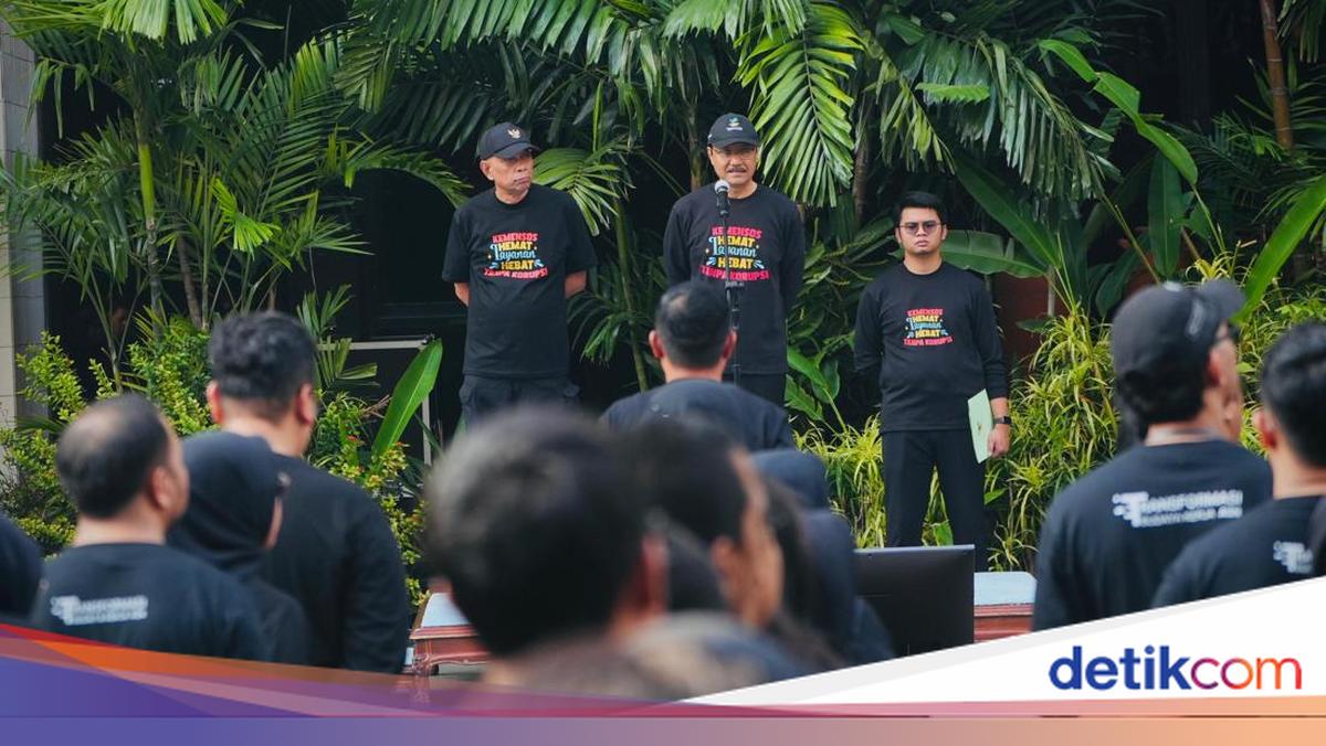 Ini Arahan Gus Ipul di Apel Transformasi Budaya Kerja Baru ASN Kemensos