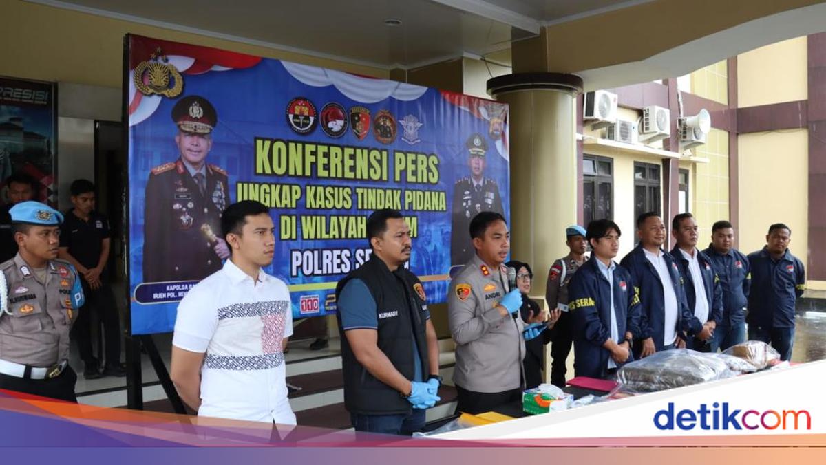 Kronologi Penangkapan 2 Curanmor Bersenpi di Serang Kurang dari 24 Jam