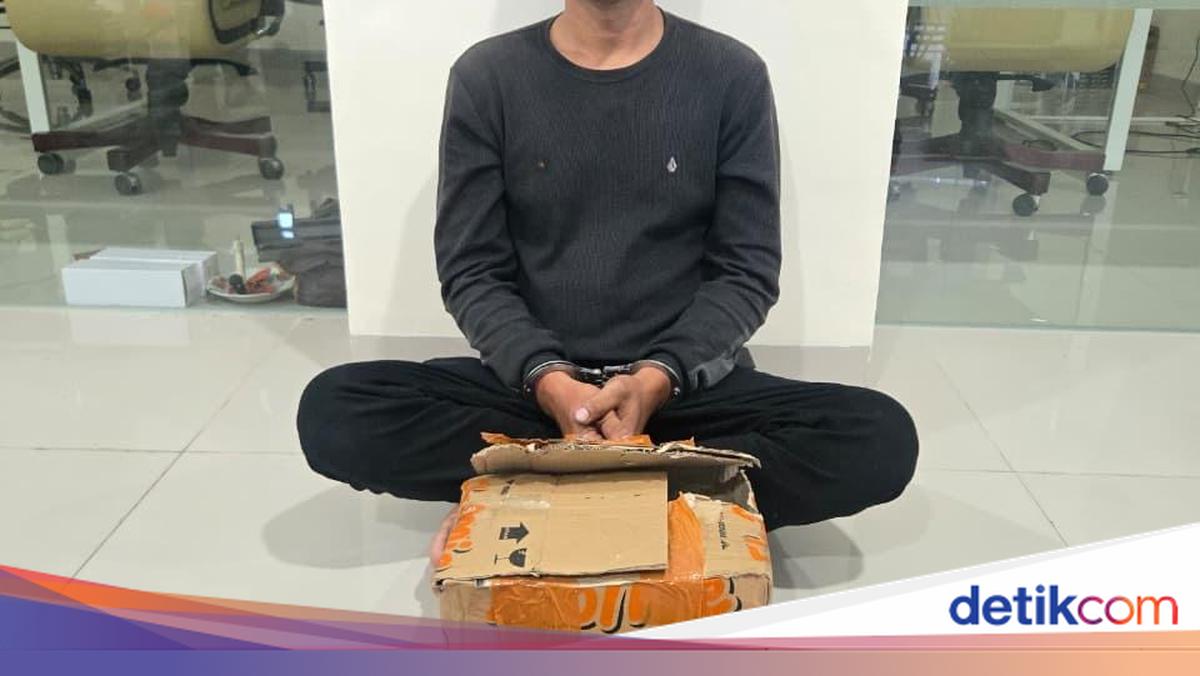 Kurir areskrim Makassar Bawa 5 Kg Sabu, Dikendalikan Residivis Narkoba