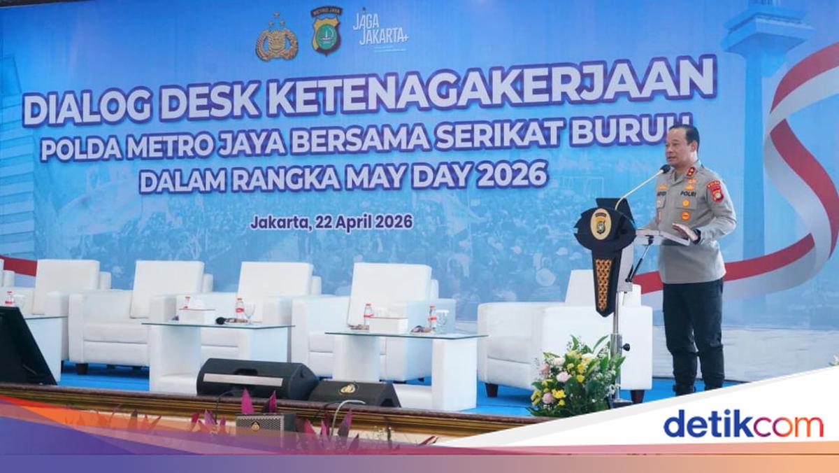 Jelang May Day, Polda Metro Jaya Gelar Dialog Serap Aspirasi Buruh