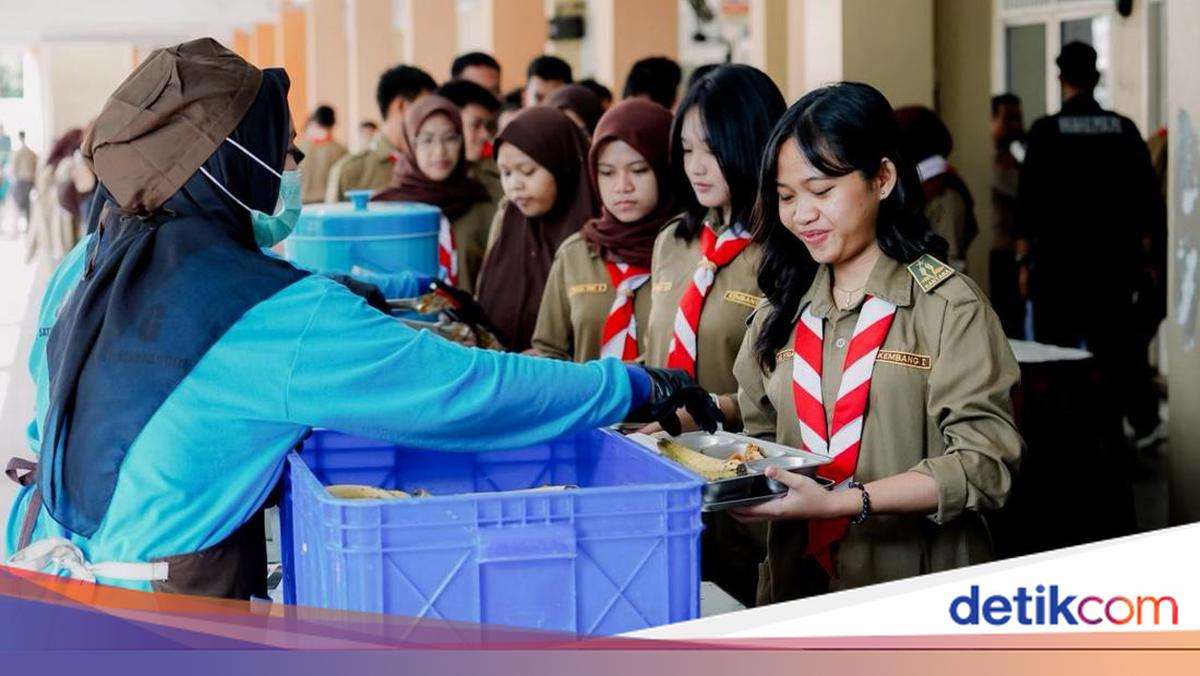 SPPG Polri Uji Coba MBG Prasmanan di SMA Pejaten