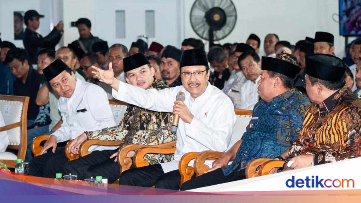 Ke Majalengka, Gus Ipul Sosialisasi DTSEN &amp; Cek Perkembangan Sekolah Rakyat