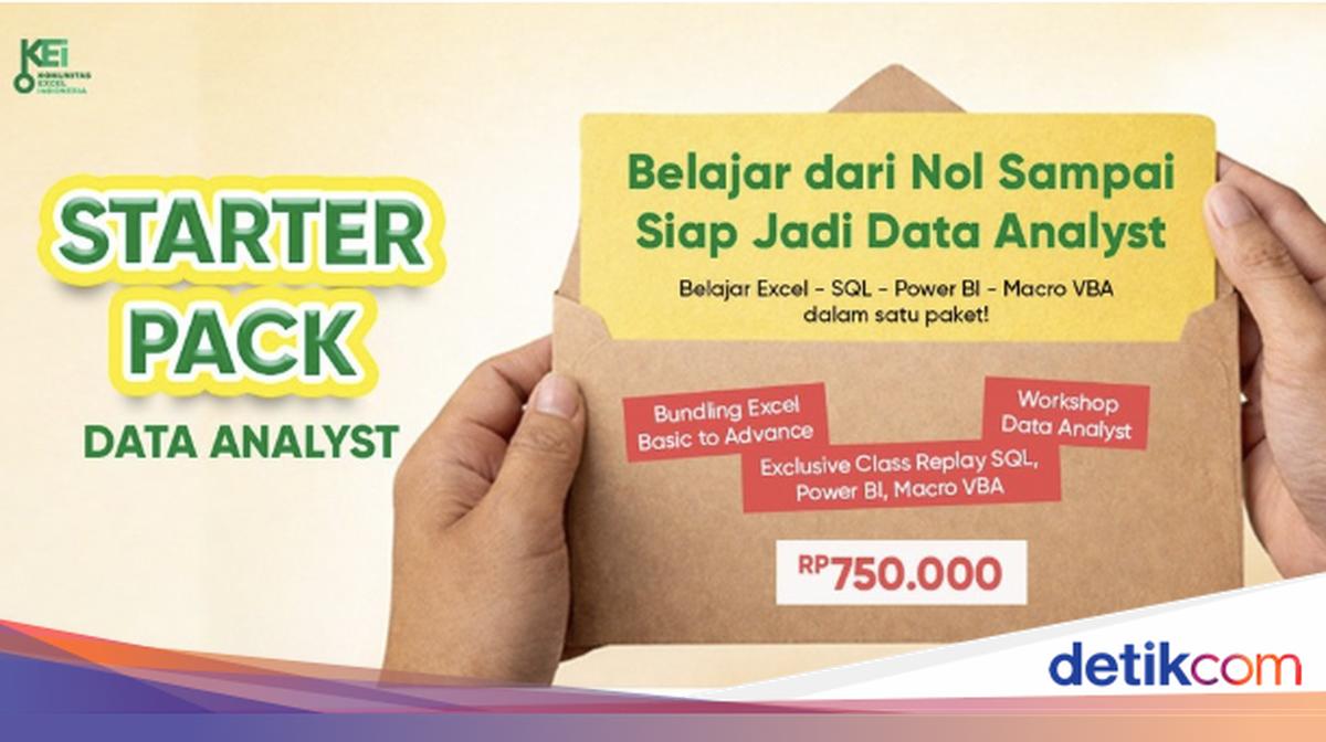 Starter Pack Data Analyst! Cara Belajar dari Nol Sampai Siap Kerja di 2026