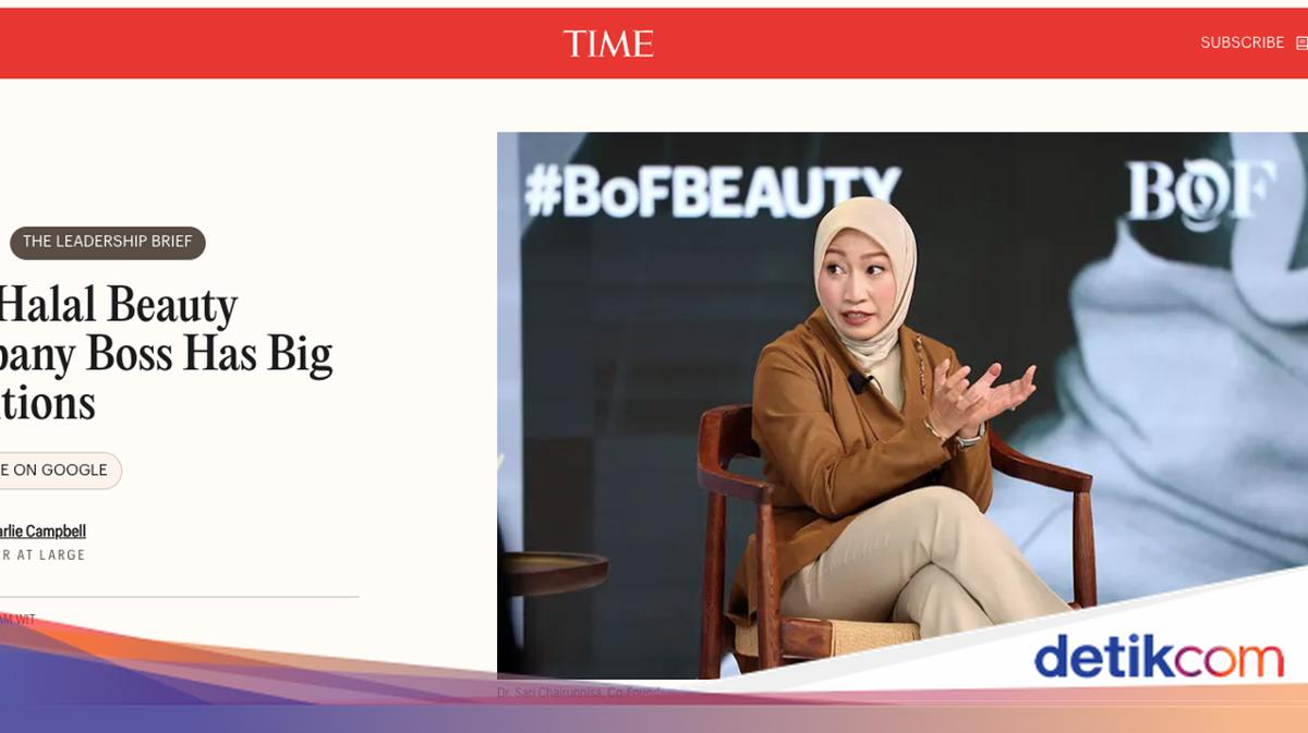 Masuk Majalah TIME, Petinggi ParagonCorp Bawa Kisah Perempuan RI Mendunia