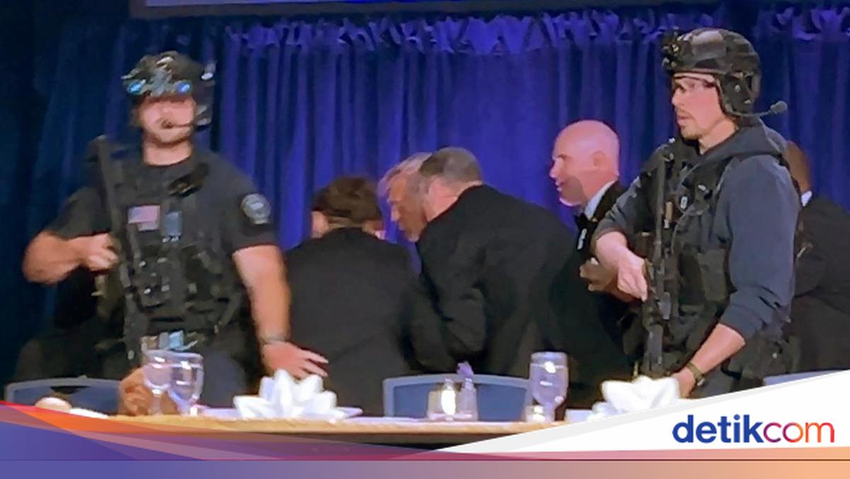 Trump mengatakan bahwa penembakan di acara makan malam Asosiasi Koresponden Gedung Putih tak akan menghalanginya dari perang dengan Iran.