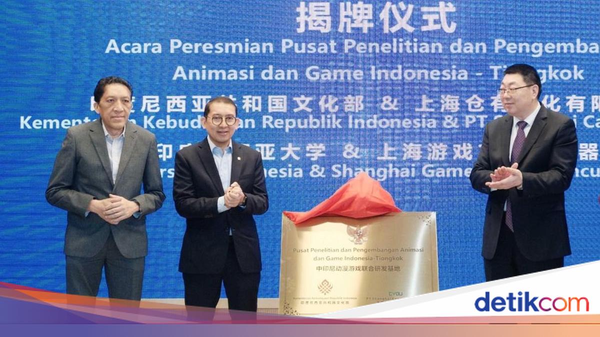 Pusat Penelitian-Pengembangan Animasi dan Game RI Diresmikan di China