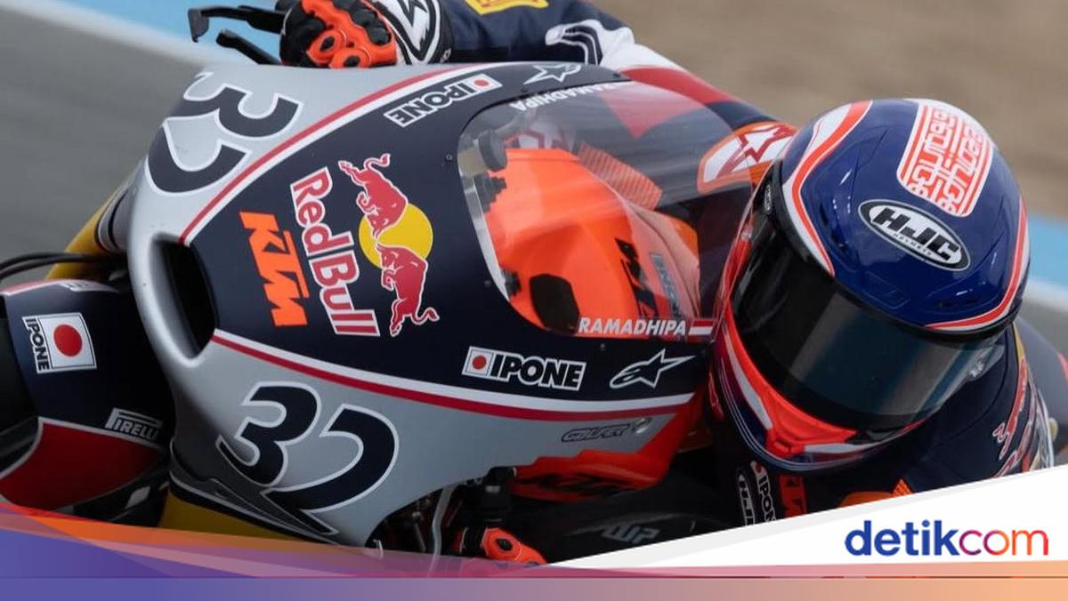 Indonesia Raya Berkumandang di Sirkuit Jerez, Pebalap Muda RI Juara!