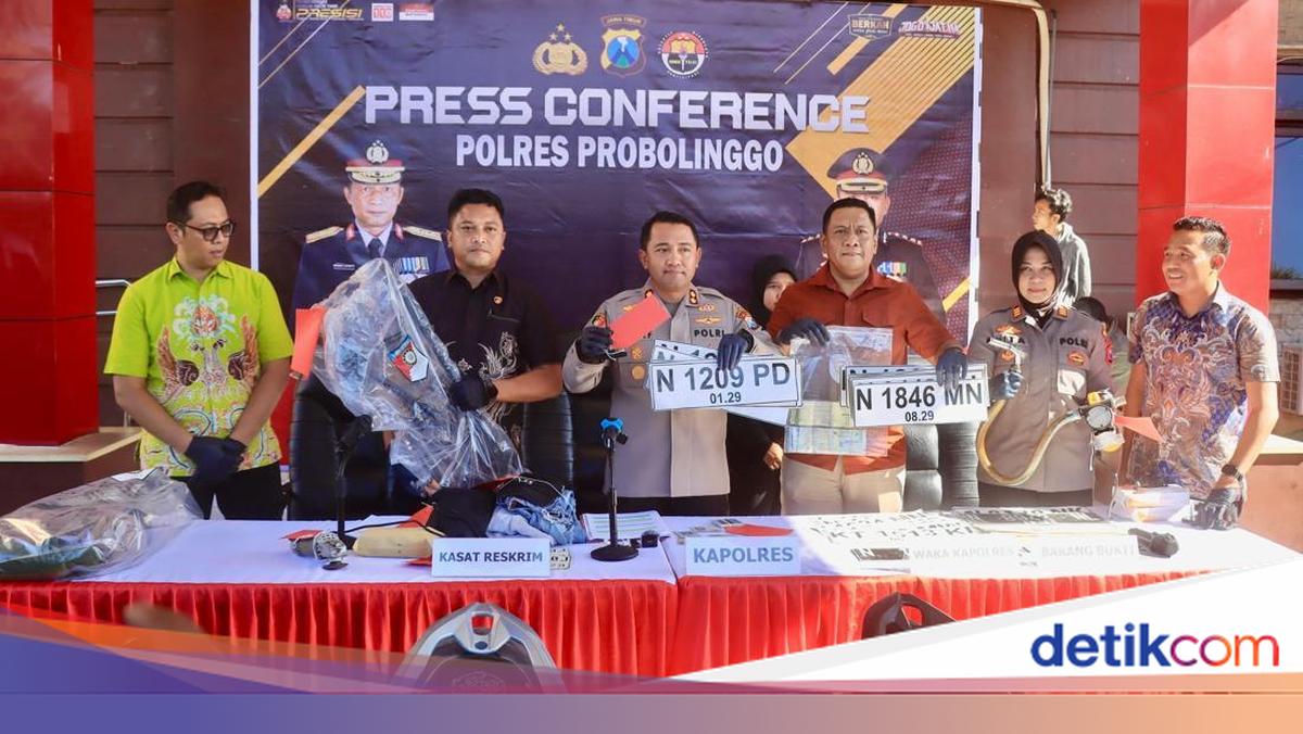 Polres Probolinggo Tangkap 7 Begal dan Maling Motor, Keamanan Masyarakat Terjaga