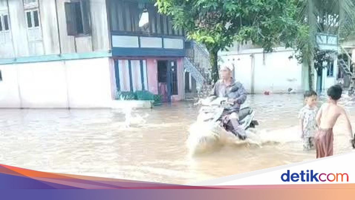 Sungai Rawas Meluap, Ratusan Rumah di Muratara Terendam Banjir Parah
