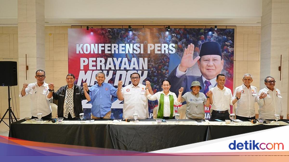 Andi Gani Ungkap Prabowo Desain Sendiri Kaos Buruh untuk Perayaan May Day