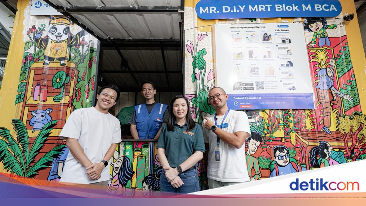 Dukung Pengelolaan Sampah, MR.D.I.Y. Hadirkan Waste Station di MRT Blok M