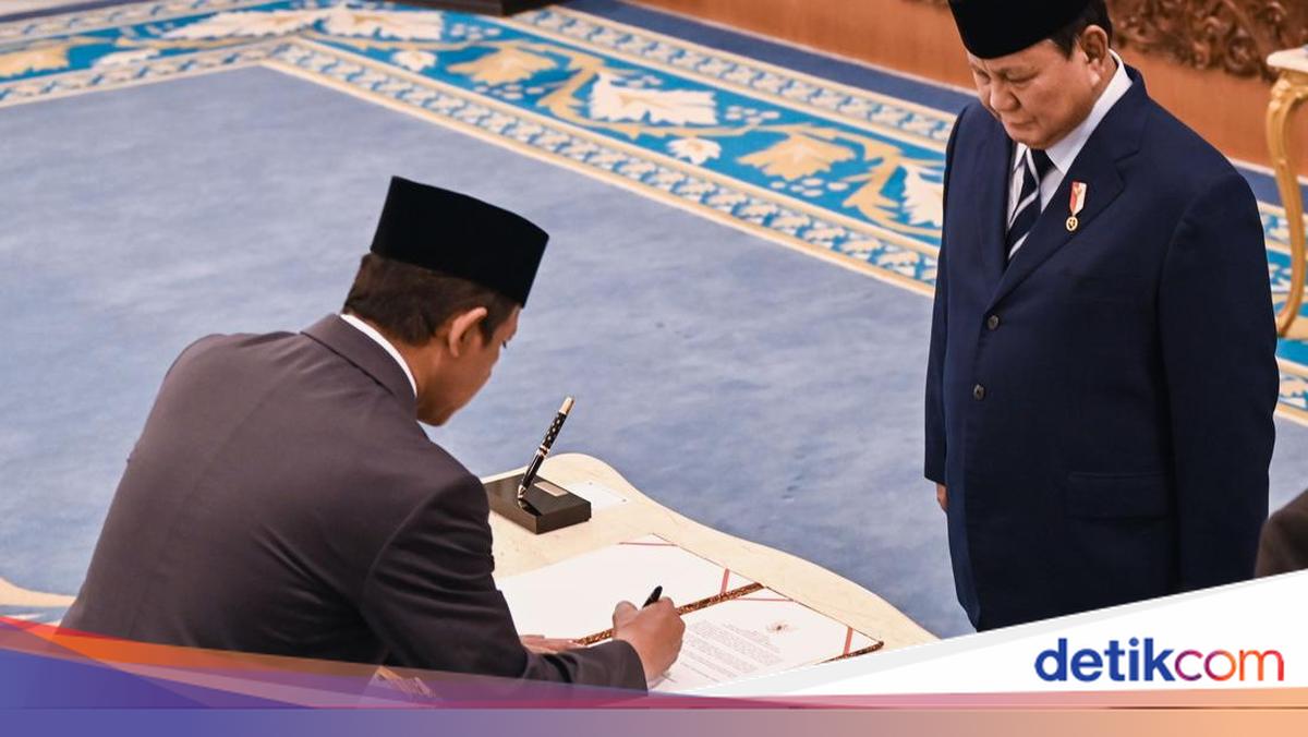 Presiden Prabowo akan melantik dan mengambil sumpah jabatan 