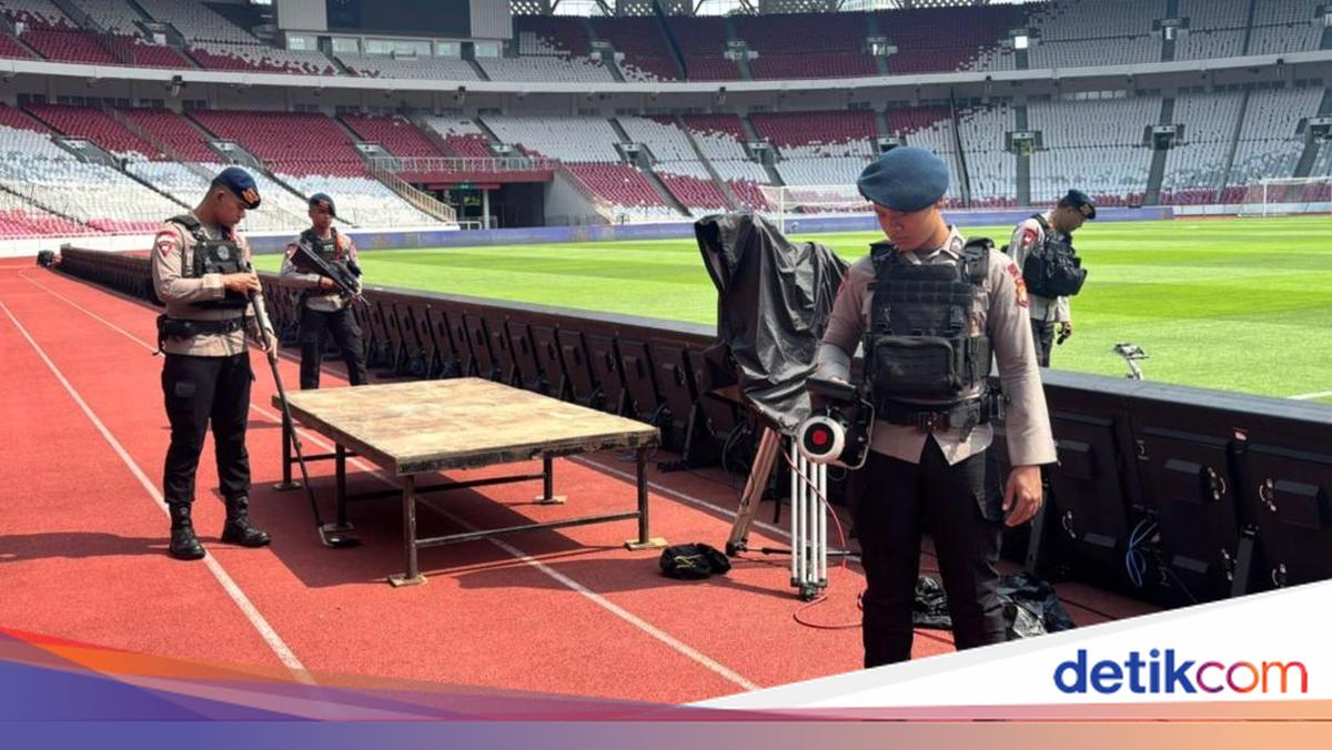 GBK Disterilkan Jelang Laga Persija Vs Persis Solo, 1.200 Polisi Siaga