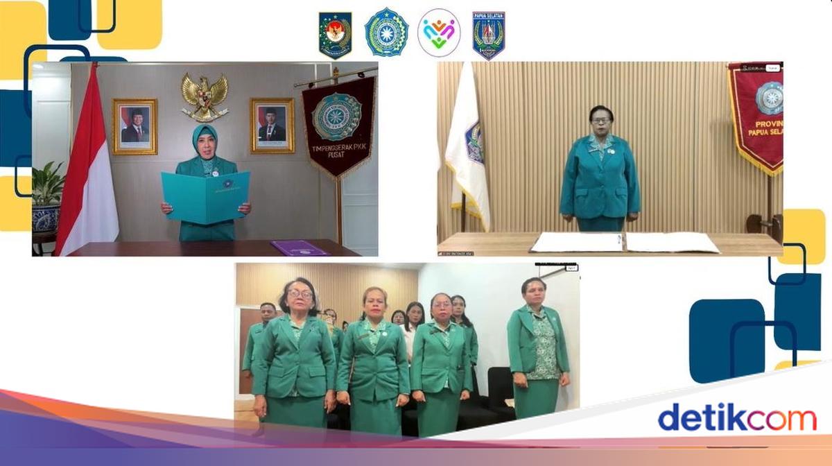 Ketum TP PKK Tekankan Pentingnya Peran PKK & Posyandu di Papua Selatan