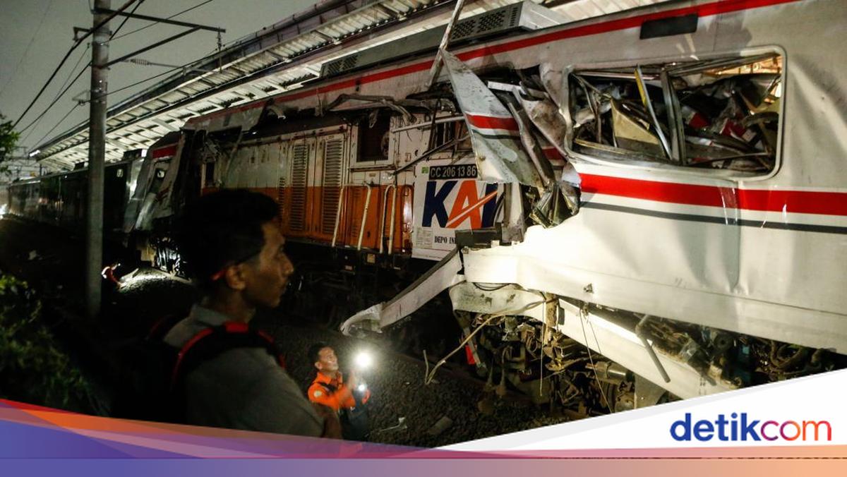 KNKT akan Investigasi Kecelakaan Kereta di Bekasi