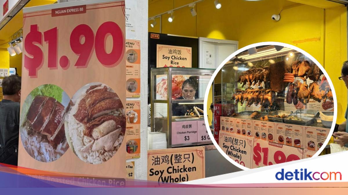 Penjual Nasi Ayam di Singapura Ini Tolak Naikkan Harga, Alasannya Bikin Haru!