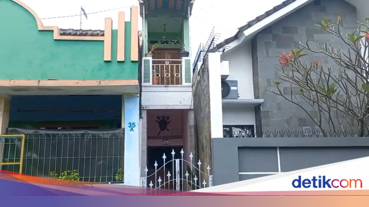 Rumah Nyempil di Solo dengan Lebar Fasad Hanya 1 Meter, Ini Ceritanya