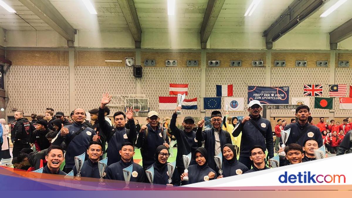 Timnas Pencak Silat RI Borong 4 Medali Emas dalam Kejuaraan di Belgia