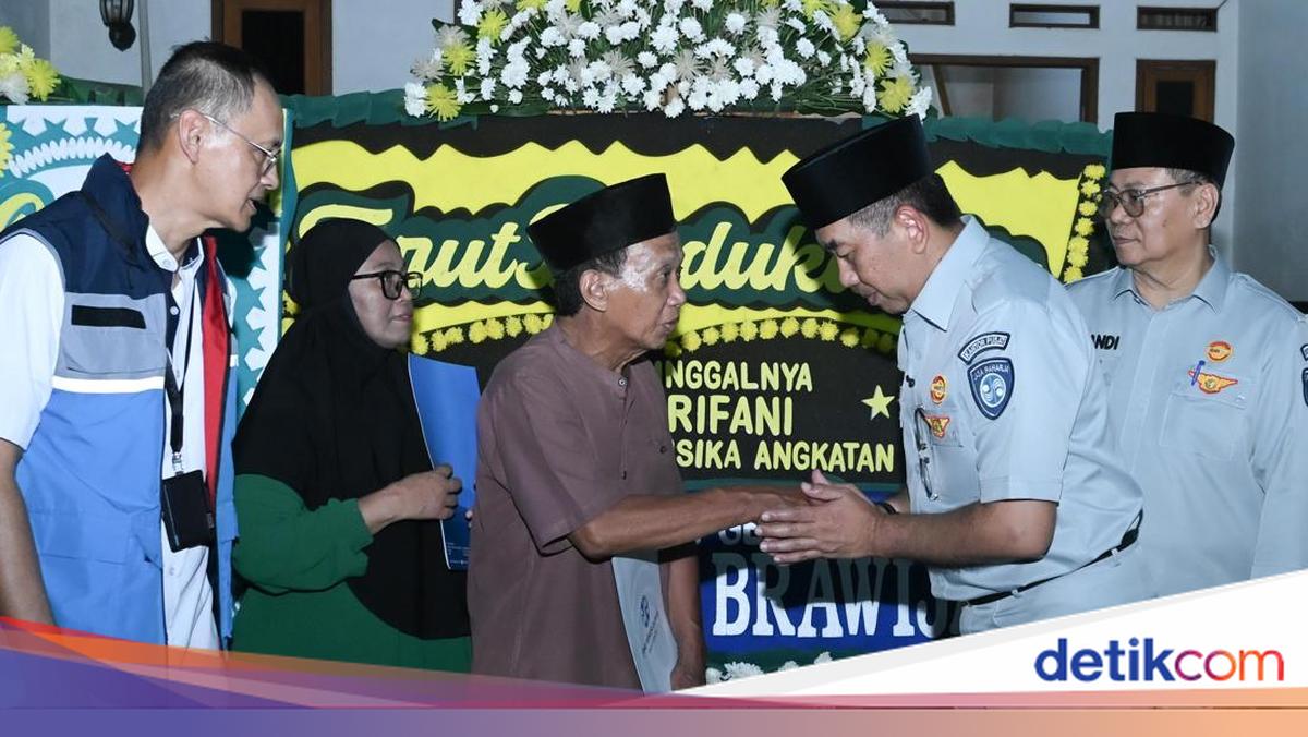 Jasa Raharja Serahkan Santunan ke Ahli Waris Korban Kecelakaan Kereta
