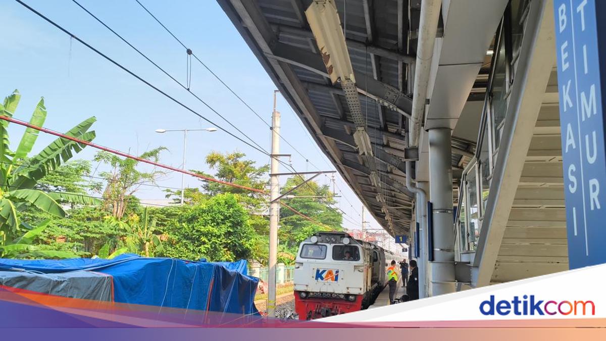 Kondisi Terkini Stasiun Bekasi Timur Usai Tabrakan KA, 2 Jalur Sudah Dilintasi