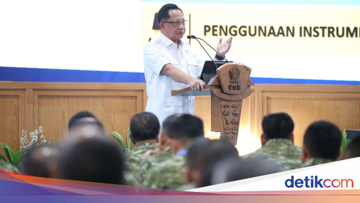 Mendagri Apresiasi Jajaran TNI, Jaga Inflasi dan Stabilitas Nasional