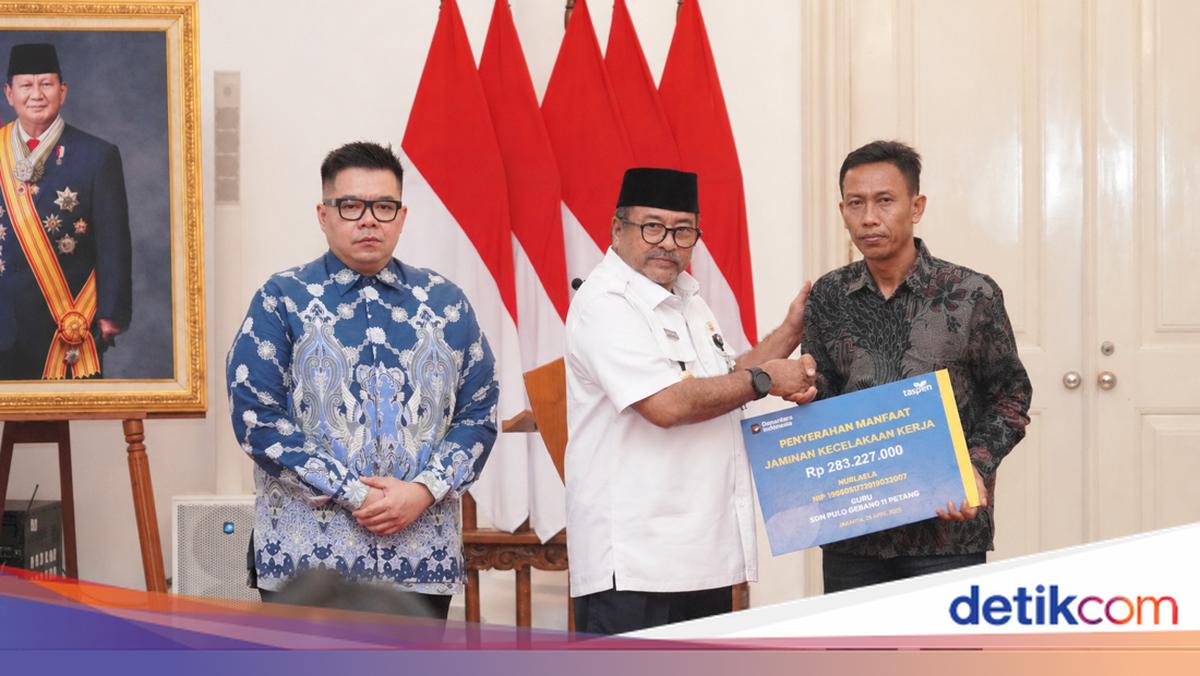 TASPEN Beri Santunan Rp 283 Juta untuk Guru Korban Kecelakaan KRL