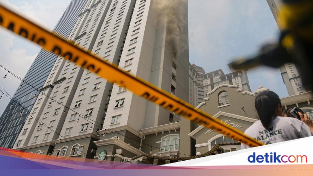 Lempar Baju Isi Tulisan, Penghuni Apartemen Terbakar Jakbar Telah Dievakuasi