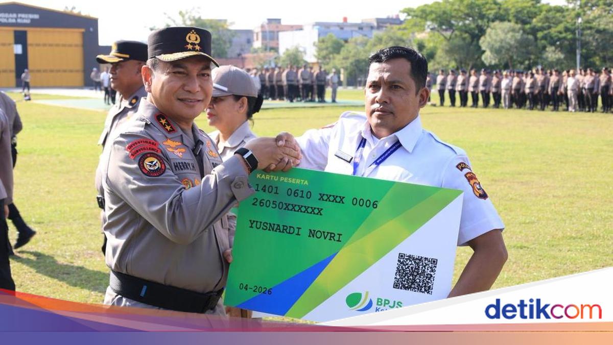 268 P3K dan THL Polda Riau Kini Terlindungi BPJS, Kapolda Tekankan Keadilan
