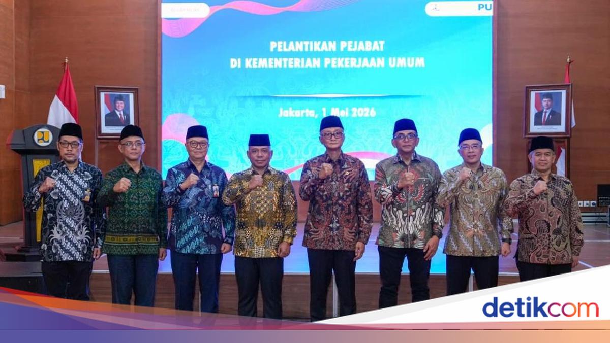 KemenPU Lantik 7 Pejabat Eselon I, Menteri Dody Tekankan Integritas ASN