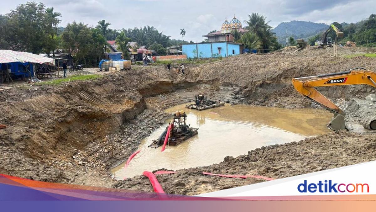 Polisi Gerebek PETI di Jambi, 7 Pekerja Ditangkap Meski Diadang Warga