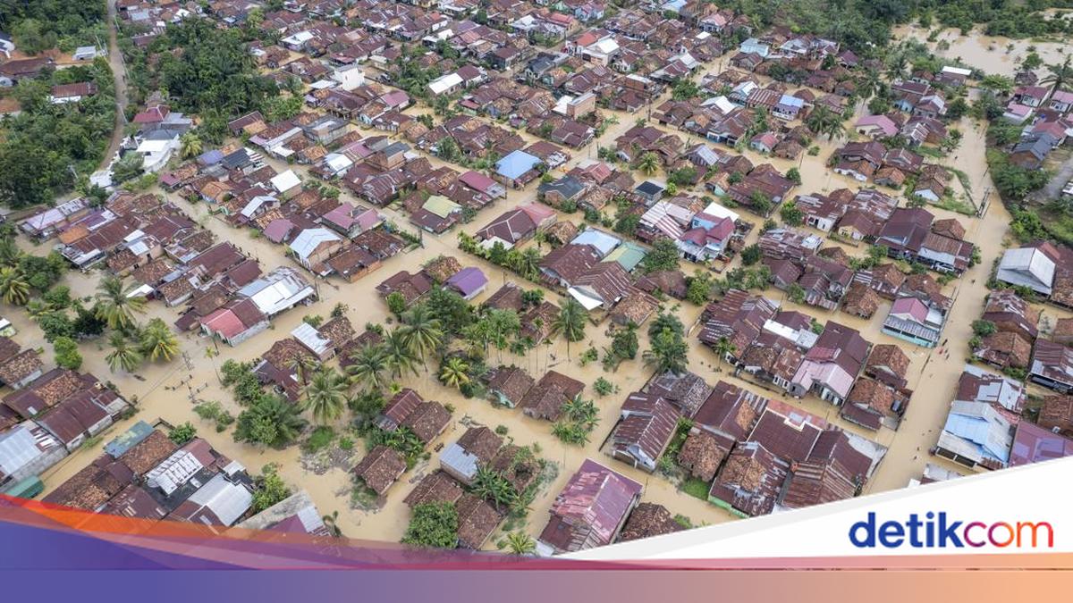 Banjir Kota Jambi Rendam Ratusan Rumah dengan Air Setinggi 80 cm