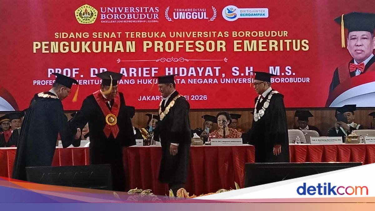 Bamsoet Apresiasi Pengukuhan Arief Hidayat sebagai Profesor Emeritus