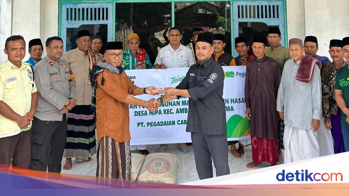 Peringati Hari Buruh, Pegadaian Salurkan Bantuan untuk Masjid di Ambalawi