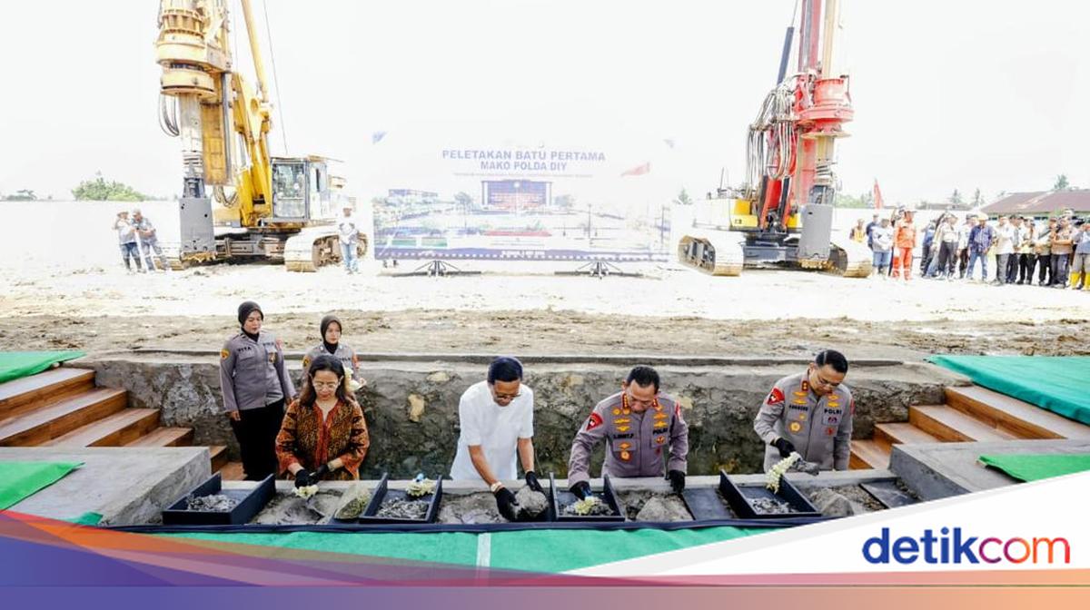 Kapolri Pimpin Peletakan Batu Pertama Mapolda DIY, Komitmen Tingkatkan Pelayanan