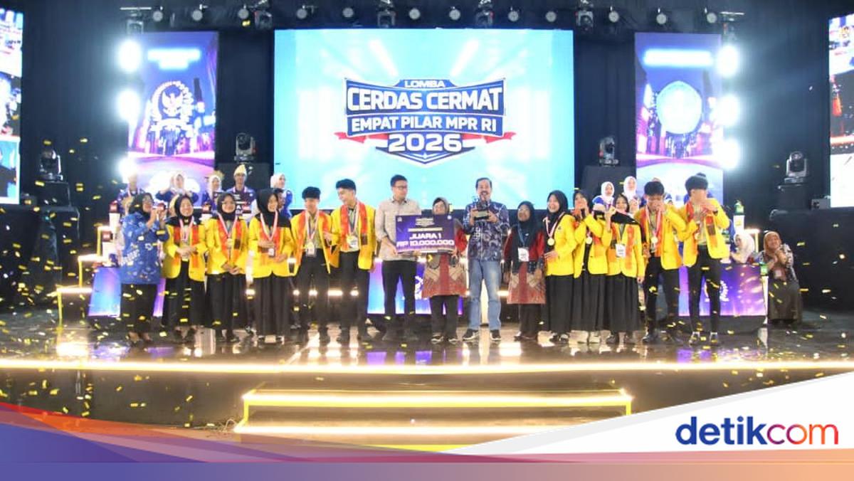 SMAN 1 Rejang Lebong Raih Juara Pertama LCC Empat Pilar MPR Bengkulu