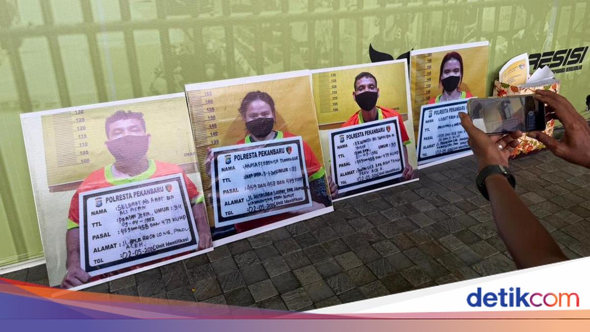 Terungkap, Ini Peran 4 Tersangka Pembunuhan Sadis Lansia di Pekanbaru
