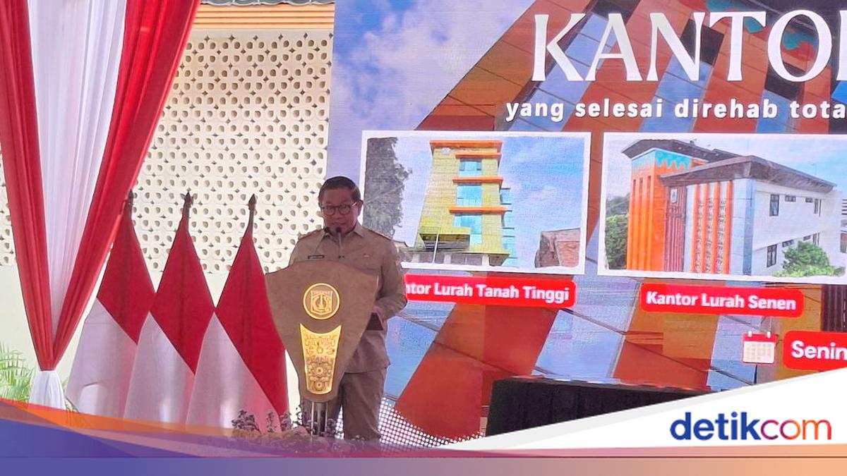 Pramono Resmikan 4 Kantor Lurah, Tegaskan Semua Pelayanan Harus Gratis