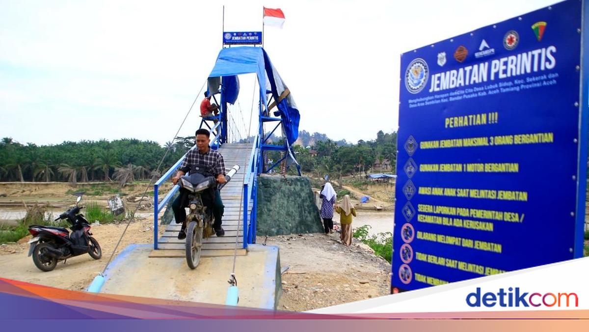 Jembatan Gantung Lubuk Sidup Pulihkan Ekonomi &amp; Mobilitas di Aceh Tamiang