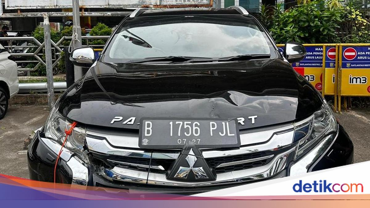 Pajero Sport yang Tabrak Lari Pedagang Diamankan Polisi: Bagian Depan Rusak