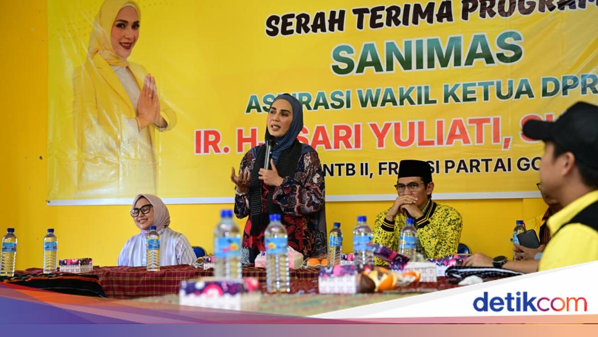 Waka DPR Salurkan Bantuan Sanitasi ke Warga Desa Batujai di NTB