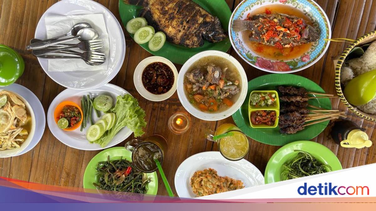 Sate Maranggi Mbah Goen Sajikan Menu Sunda Rumahan di Saung Asri