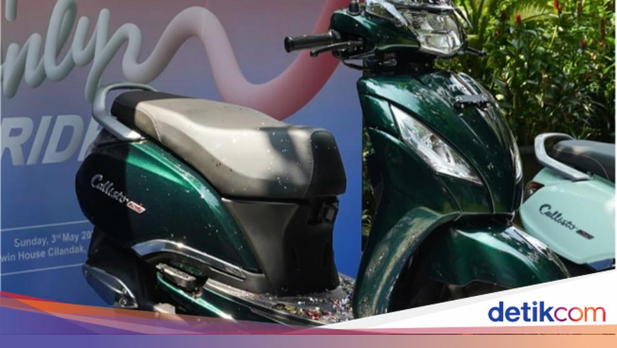 Baju Baru TVS Callisto 125, Harga Rp 22,5 Juta