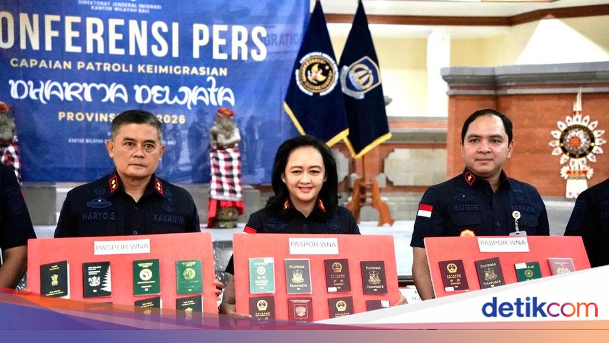 Imigrasi Bali Amankan 62 WNA Bermasalah Saat Patroli