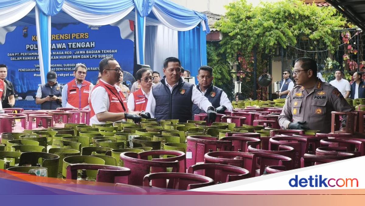 Polda Jateng Tangkap 60 Tersangka Penyalahgunaan BBM dan LPG Bersubsidi April 2026