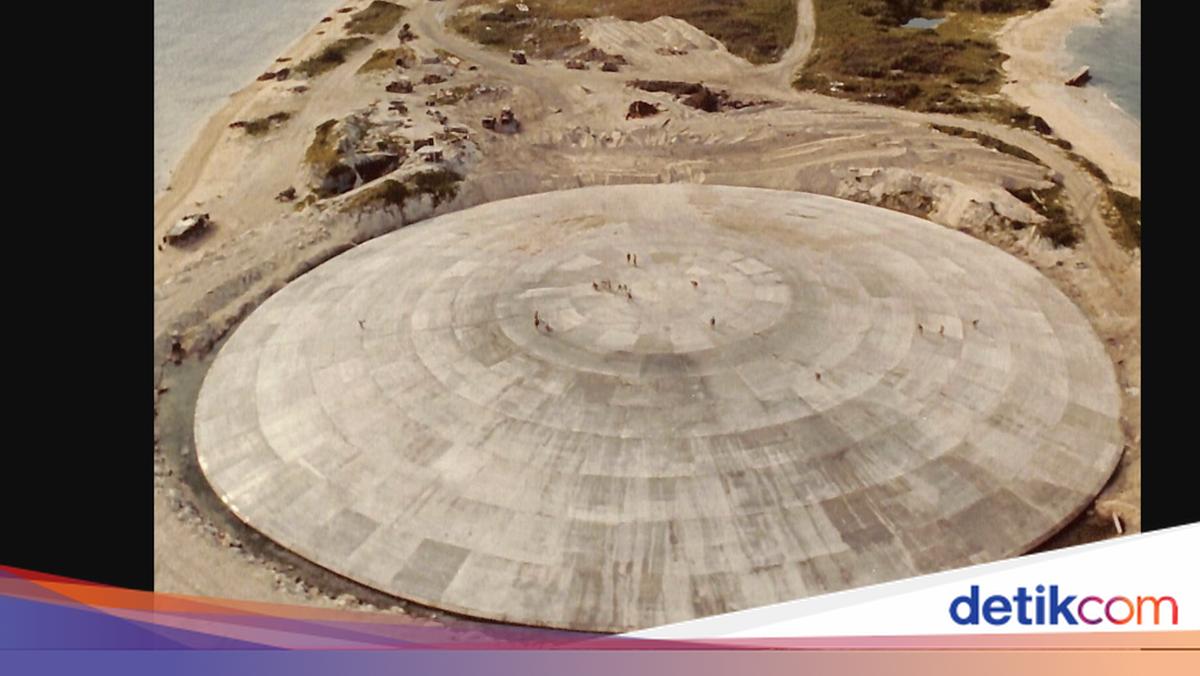Bom Waktu di Samudra Pasifik: 'Makam' Nuklir Mulai Retak