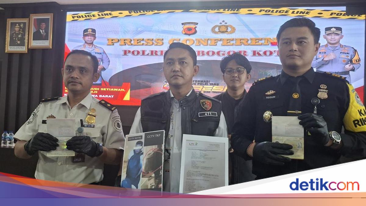 2 WN China Pembobol Rumah di Bogor Ditangkap saat Hendak Kabur ke Negaranya